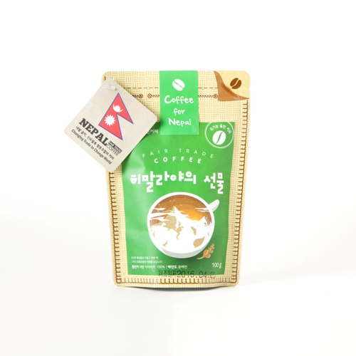 할인] 공정무역 히말라야의선물 홀빈커피 100g]
